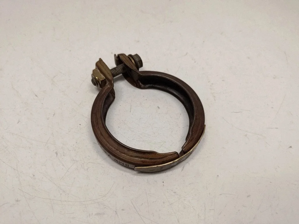 Muffler pipe connector clamp 7620507