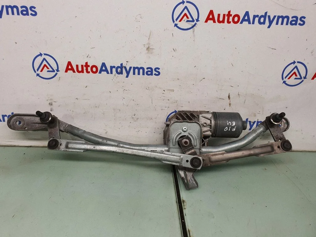 Front wiper linkage and motor 7306266