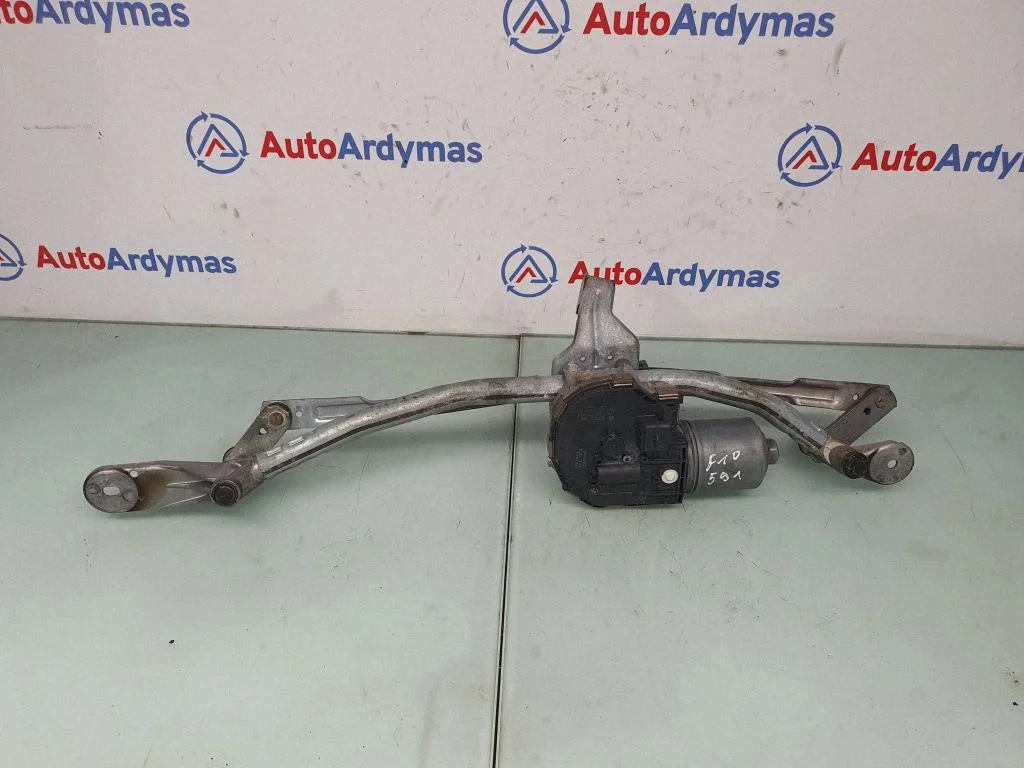 Front wiper linkage and motor 7306266