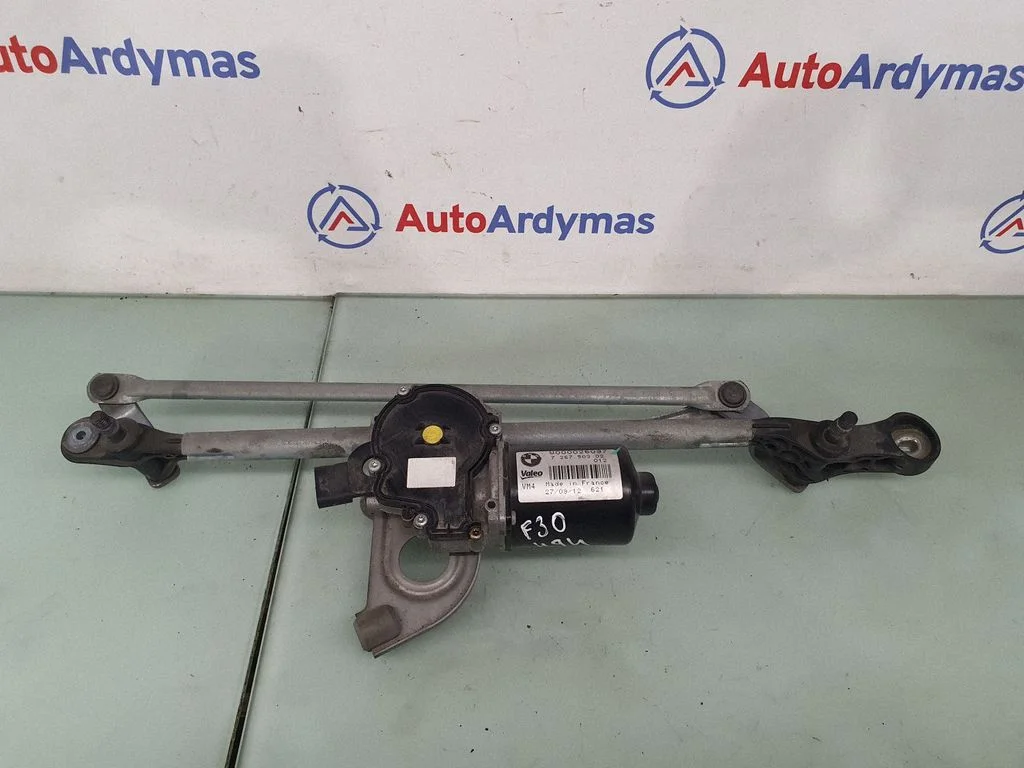 Front wiper linkage and motor 61617260488