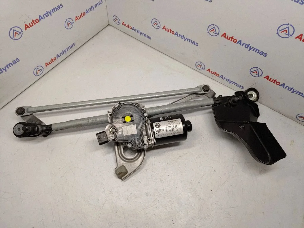 Front wiper linkage and motor 7260488