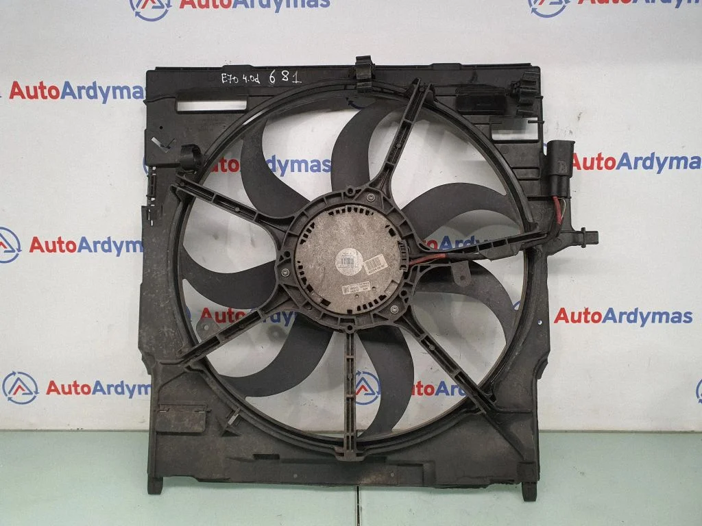Elektriskais radiatora ventilators – BMW X5 E70 (2006-2013)