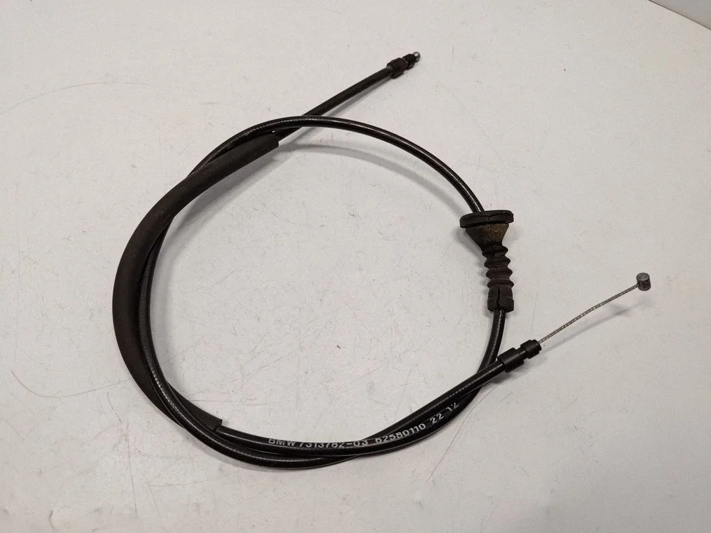 Engine bonnet/hood lock release cable 7313782
