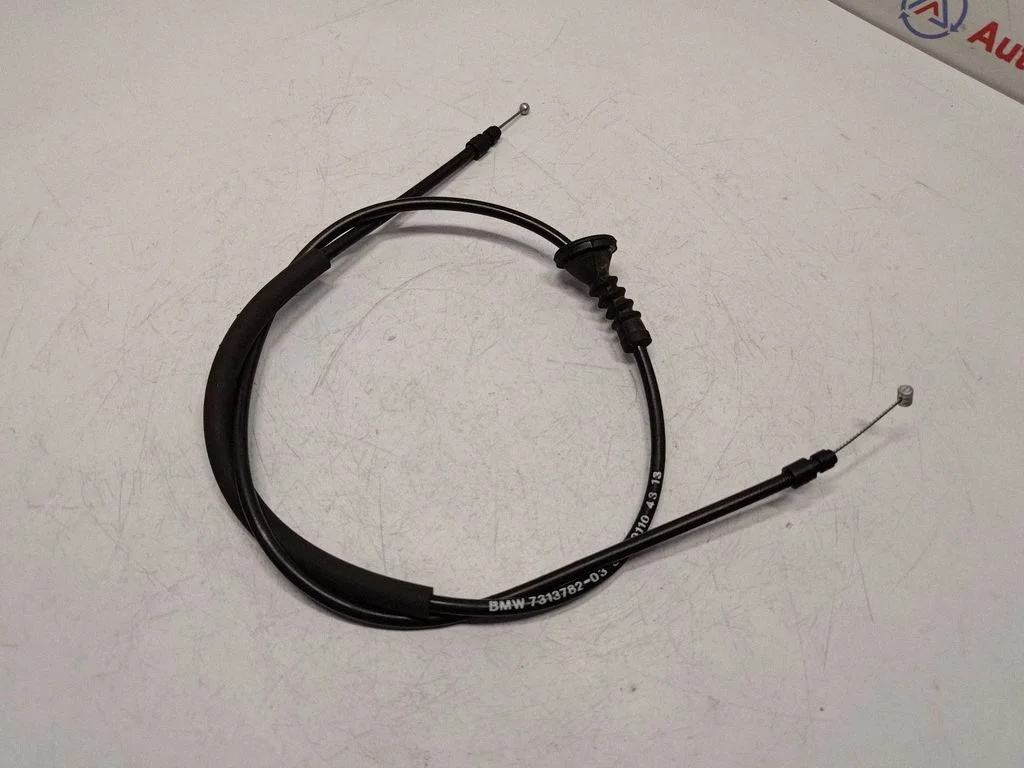 Engine bonnet/hood lock release cable 7313782