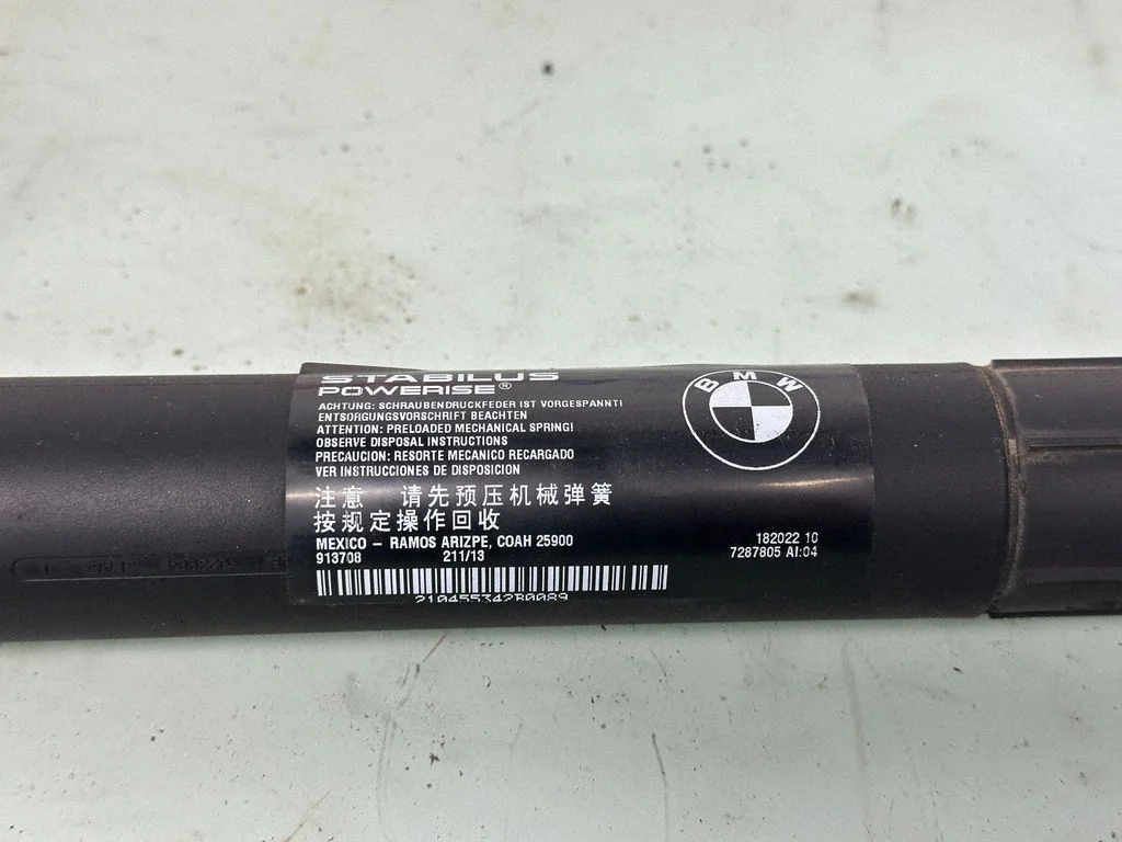 Aizmugurējā vāka amortizators – BMW X3 F25 (2010-2017)