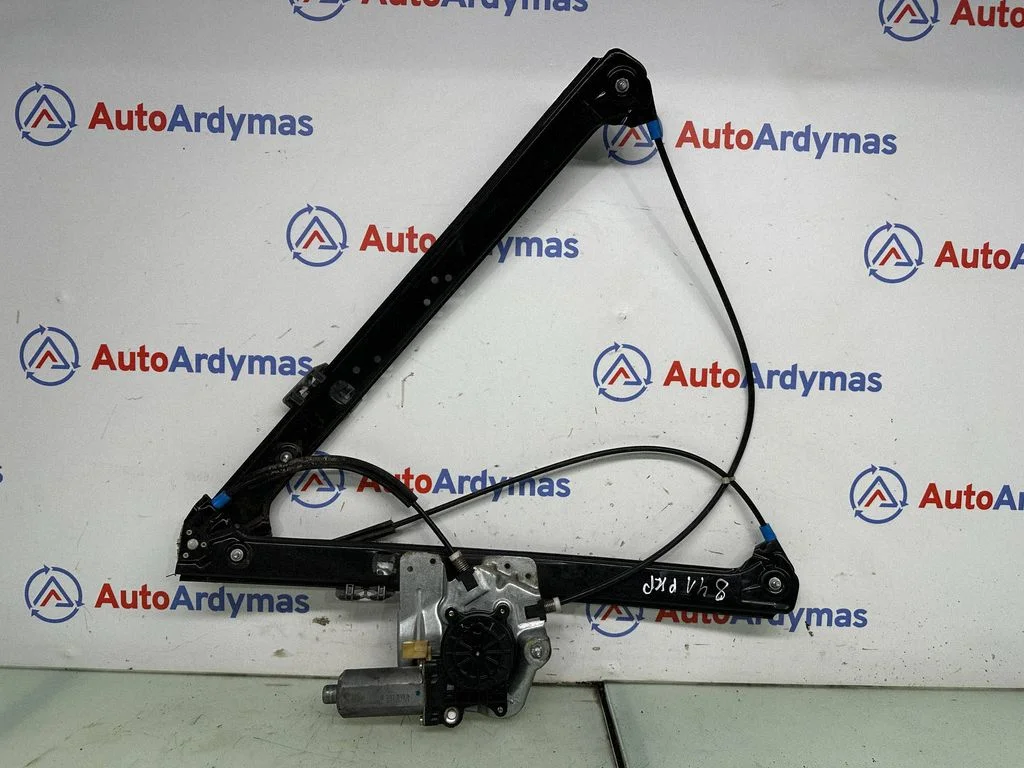Front door window regulator with motor 8254911