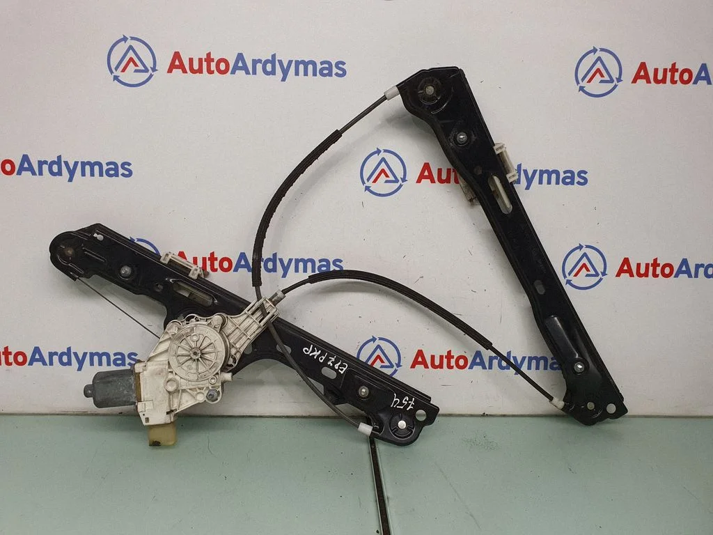 Front door window regulator with motor 7138465
