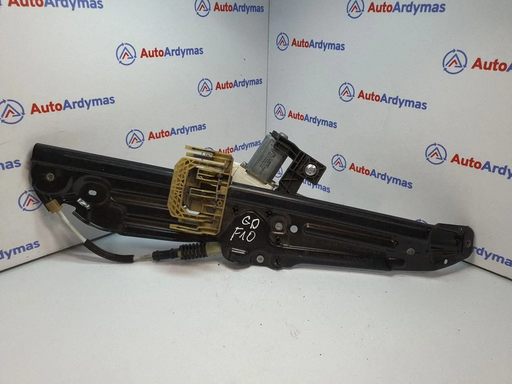 Rear door window regulator with motor – BMW 5 Series F10 F11 (2009-2016)