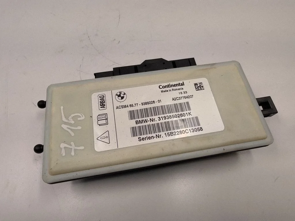 Drošības spilvenu vadības bloks – BMW 3. sērija F30 F35 F31 (2012-2018)