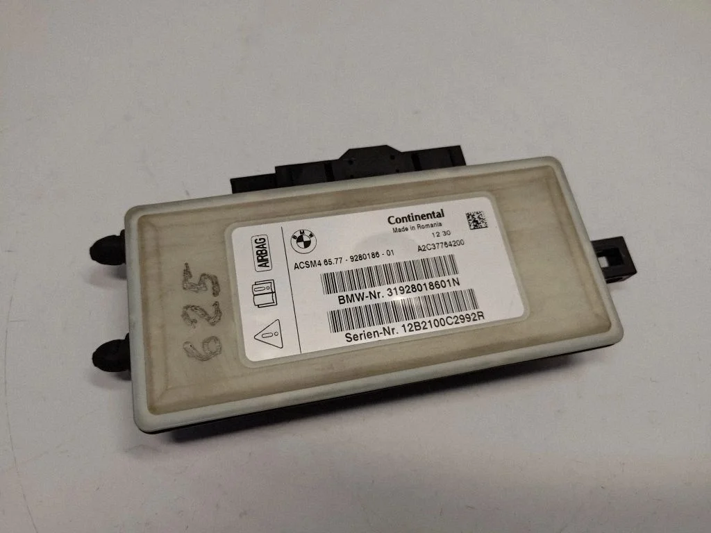 Airbag control unit/module 65779280186
