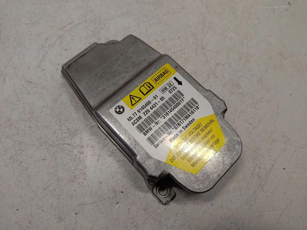 Airbag control unit/module 65779145400