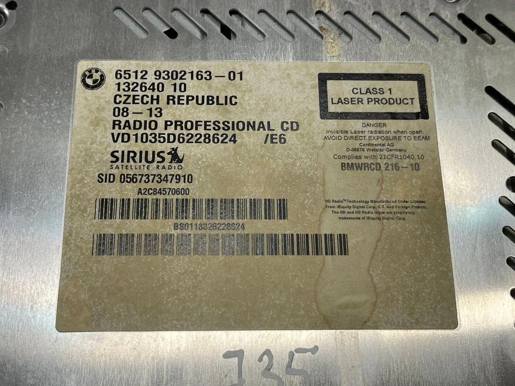 Raadio / CD/DVD-mängija / navigatsioon 9302163