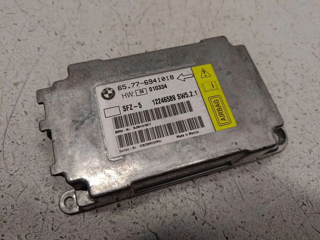 Airbag deployment crash/impact sensor 65776941018