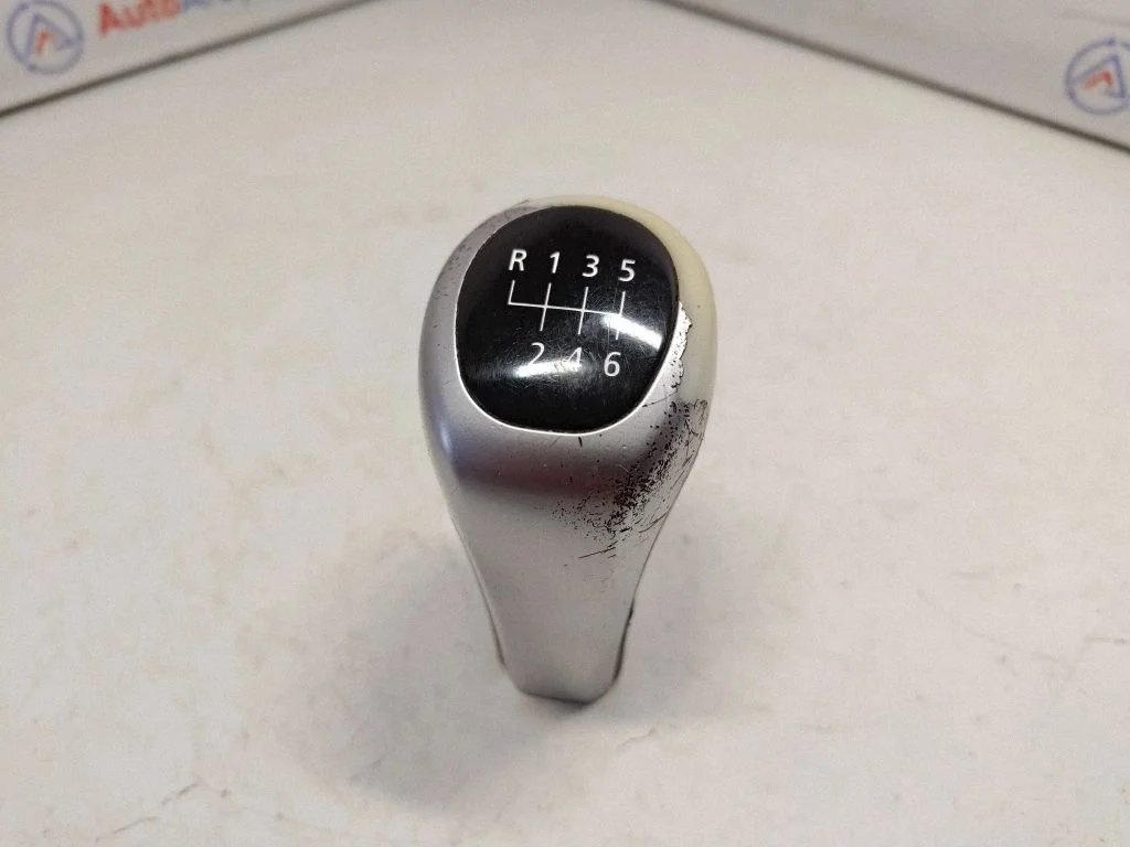 Gear lever shifter trim leather/knob 25117566267
