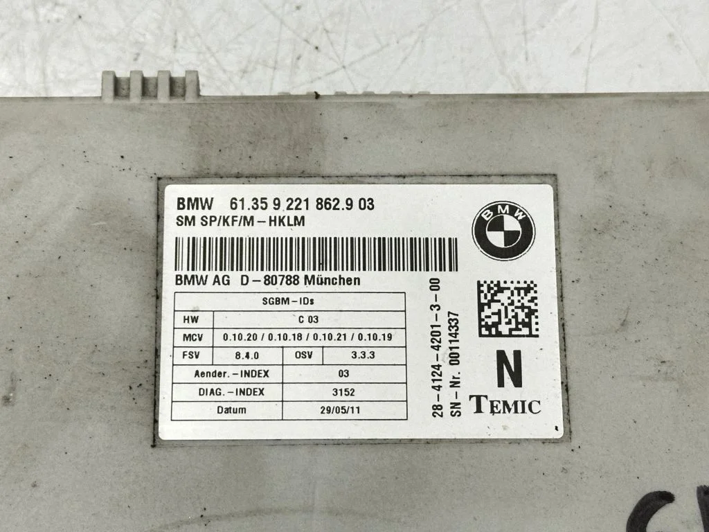 Sterownik fotela 9221862