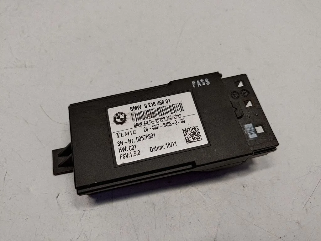 Seat control module 9216468