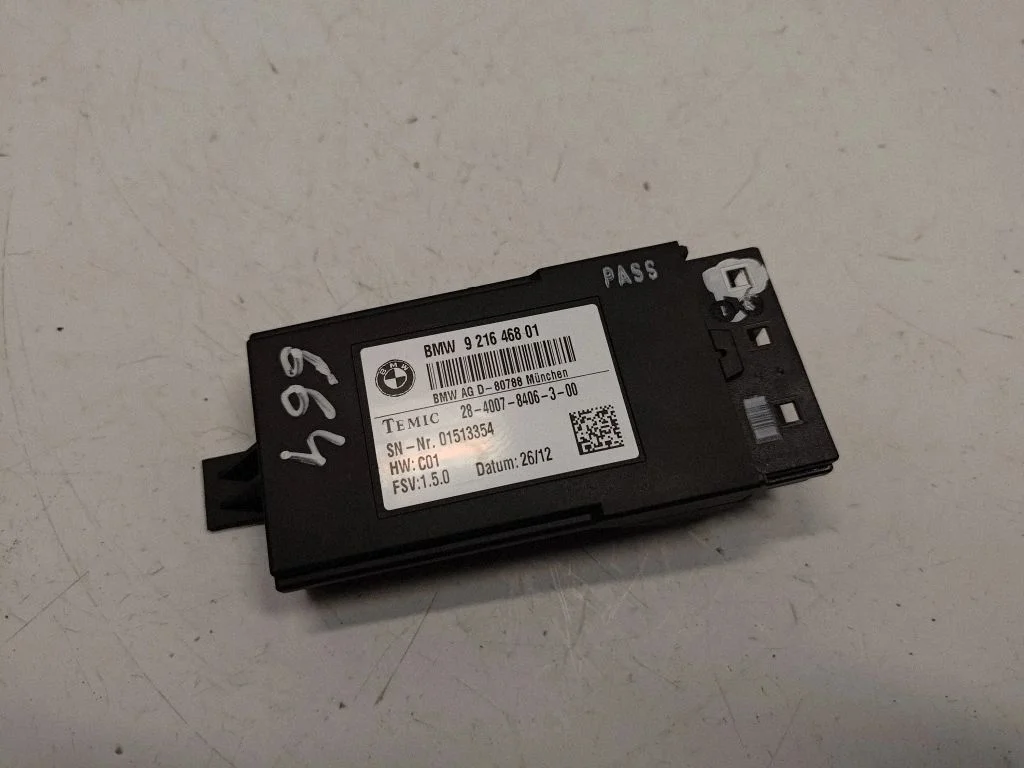 Seat control module 9216468