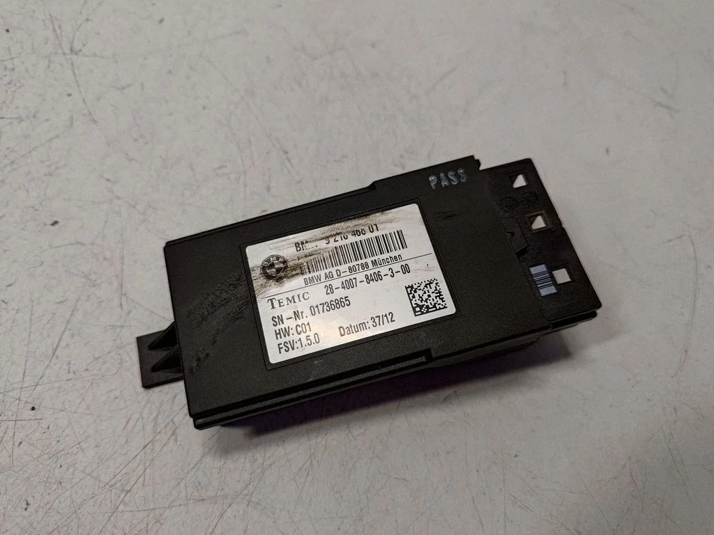 Seat control module 9216468