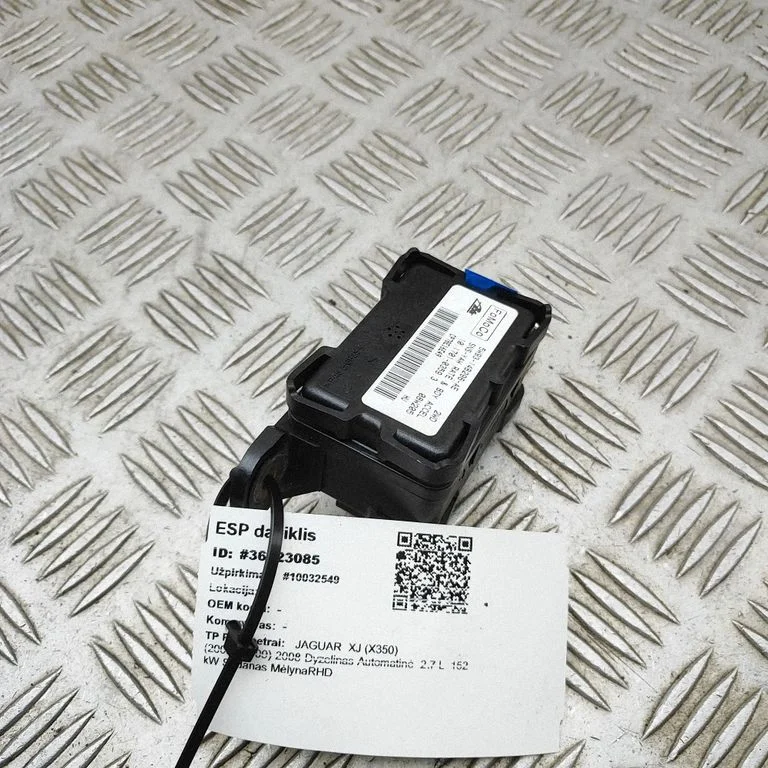 ESP (stabilitātes sistēmas) sensors (paātrinājuma sensors) 5W9314B296AE