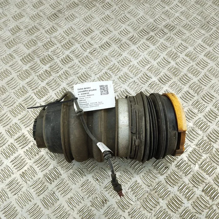 Aizmugurējais pneimatiskais (gaisa) spilvens – Porsche Taycan 9J1 (2019-)