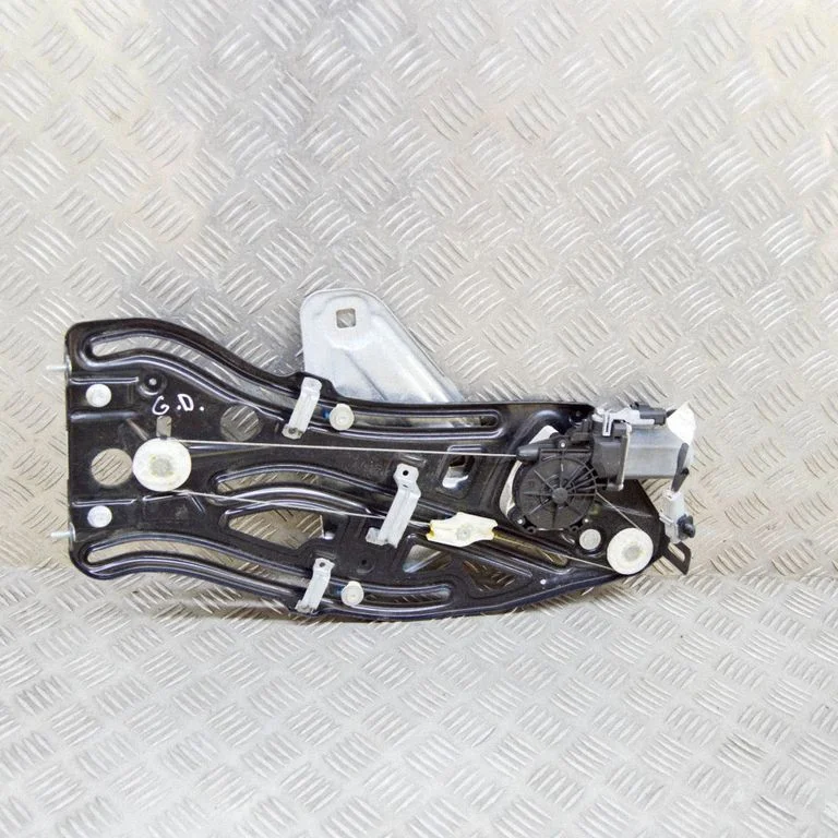 Rear door window regulator with motor 400974C