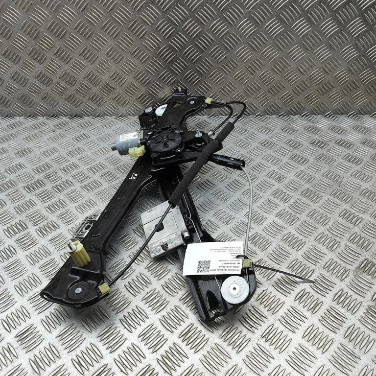 Front door window regulator with motor 80007575