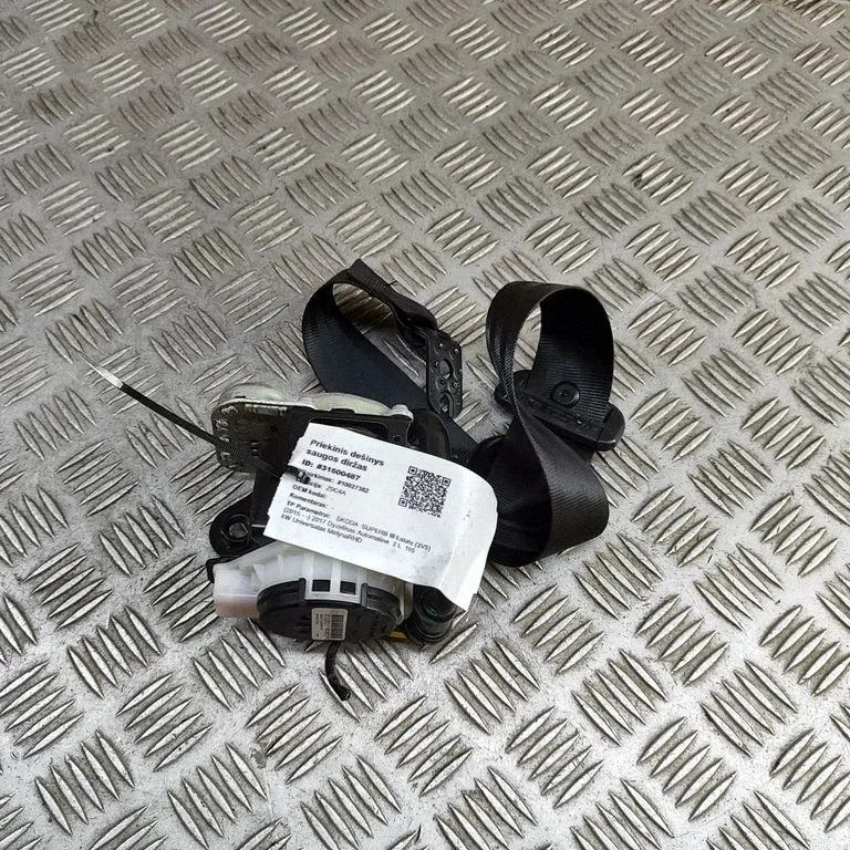 Front seatbelt – Skoda Superb B8 (3V) (2015-2024)