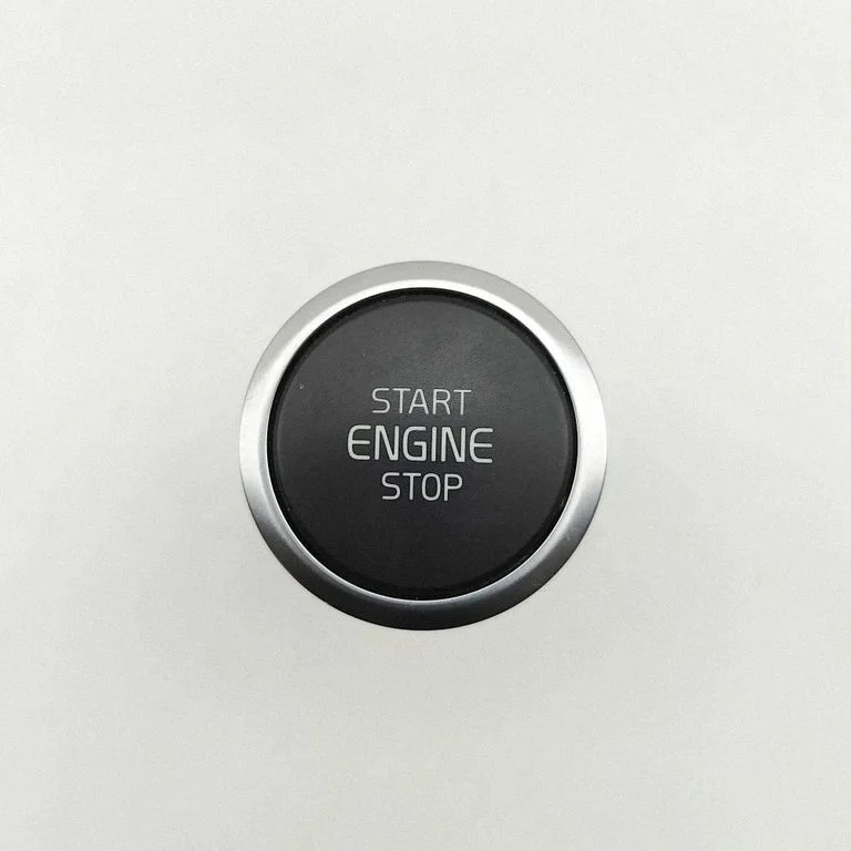 Engine start stop button switch