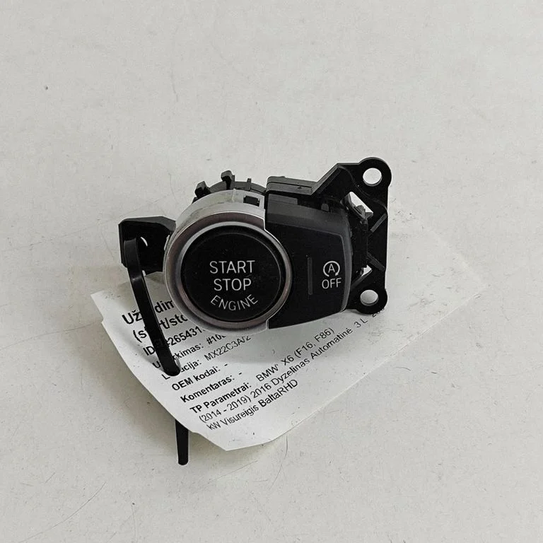Przycisk start/stop silnika – BMW X6 F16 (2014-2017)