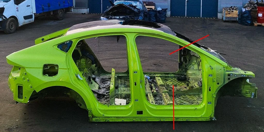 Front quarter panel – right