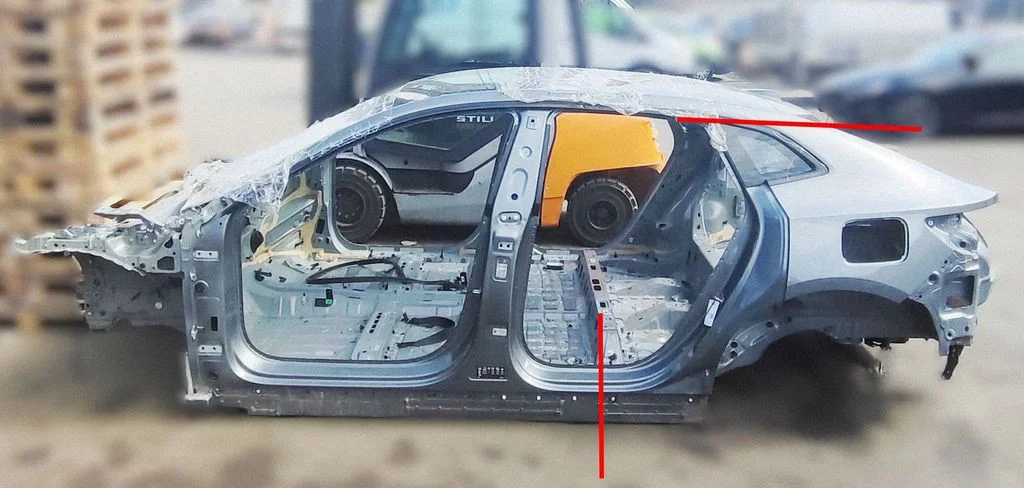 Tagumine küljepaneel – Polestar 2 (2020-), vasak