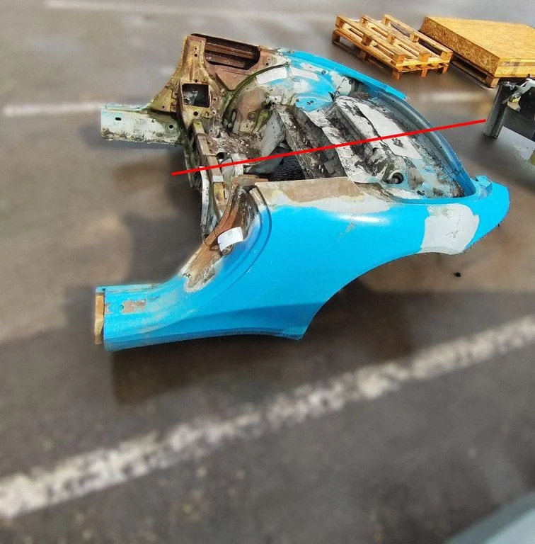 Tagumine küljepaneel – Porsche 911 991 (2011-2019)