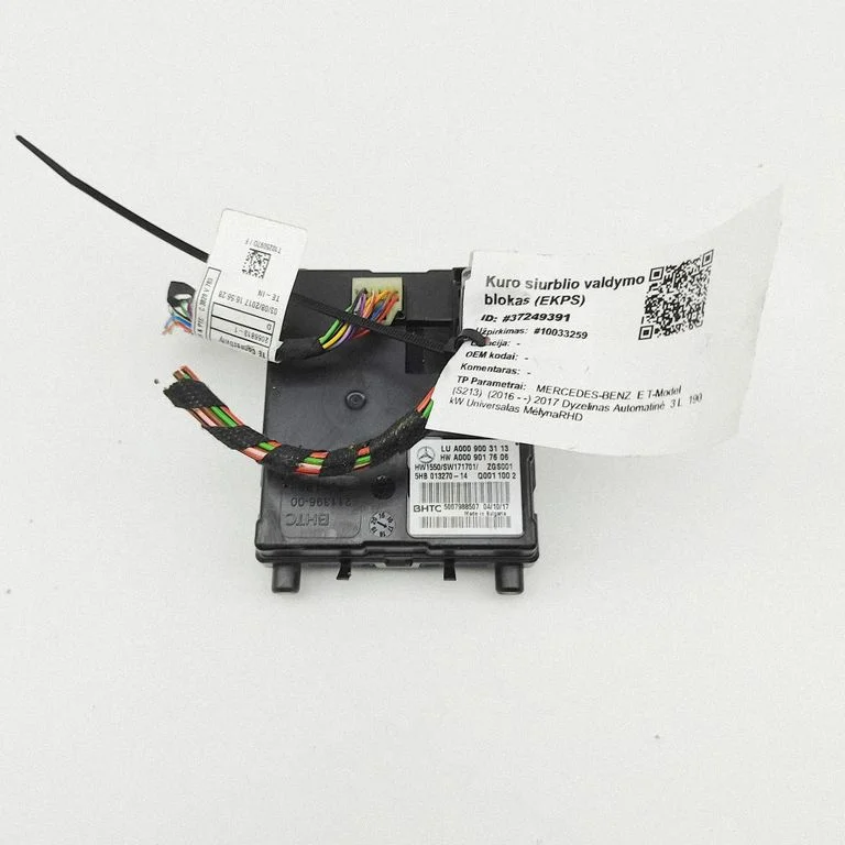 Gaisa kondicioniera/klimata/sildītāja vadības bloks (salonā) A0009017606