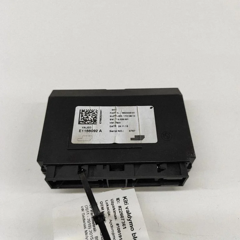 Climate control unit – BMW 3 Series F30 F35 F31 (2012-2018)