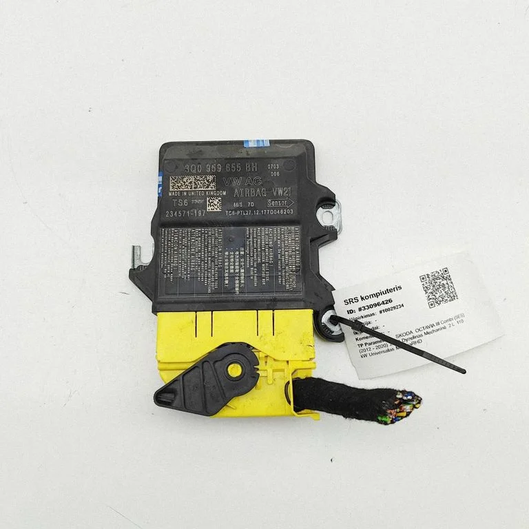 Drošības spilvenu vadības bloks 3Q0959655BH