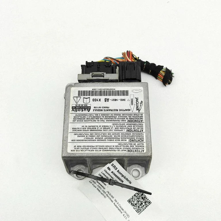 Drošības spilvenu vadības bloks 3W8314B321AB