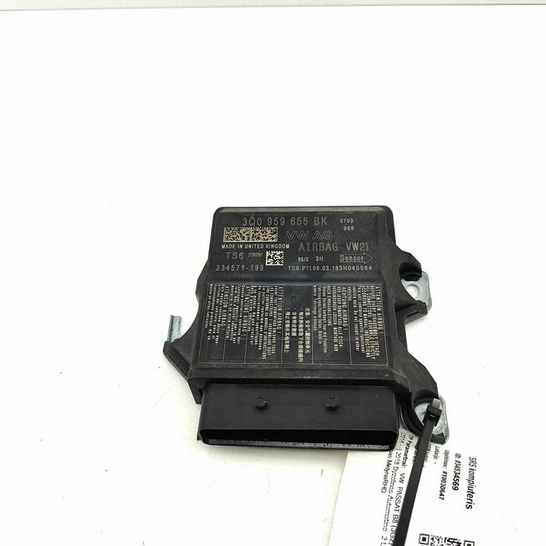 Drošības spilvenu vadības bloks 3Q0959655BK
