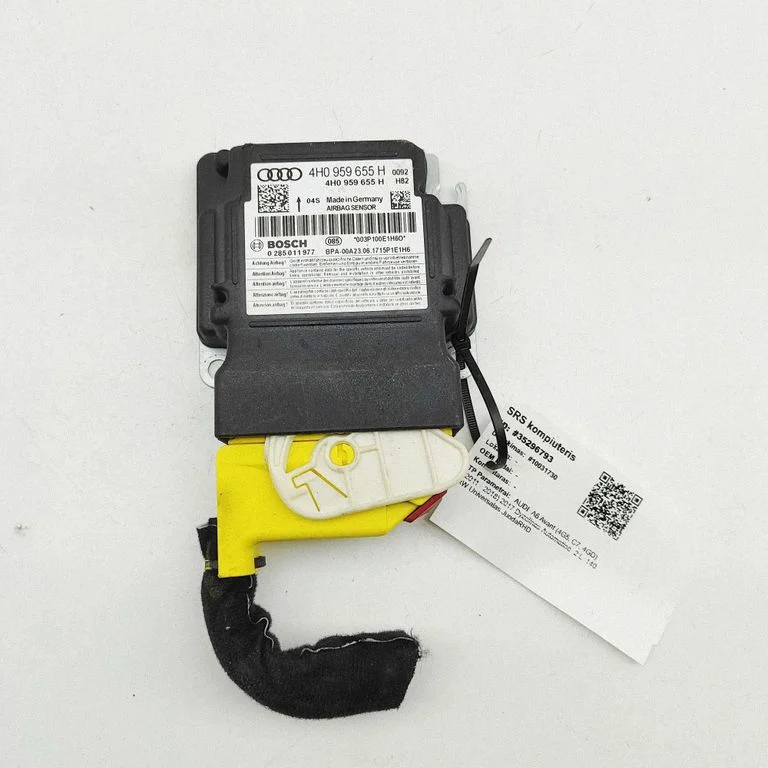 Drošības spilvenu vadības bloks 0285011977