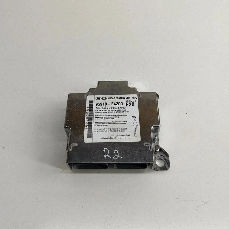 Drošības spilvenu vadības bloks E495910200