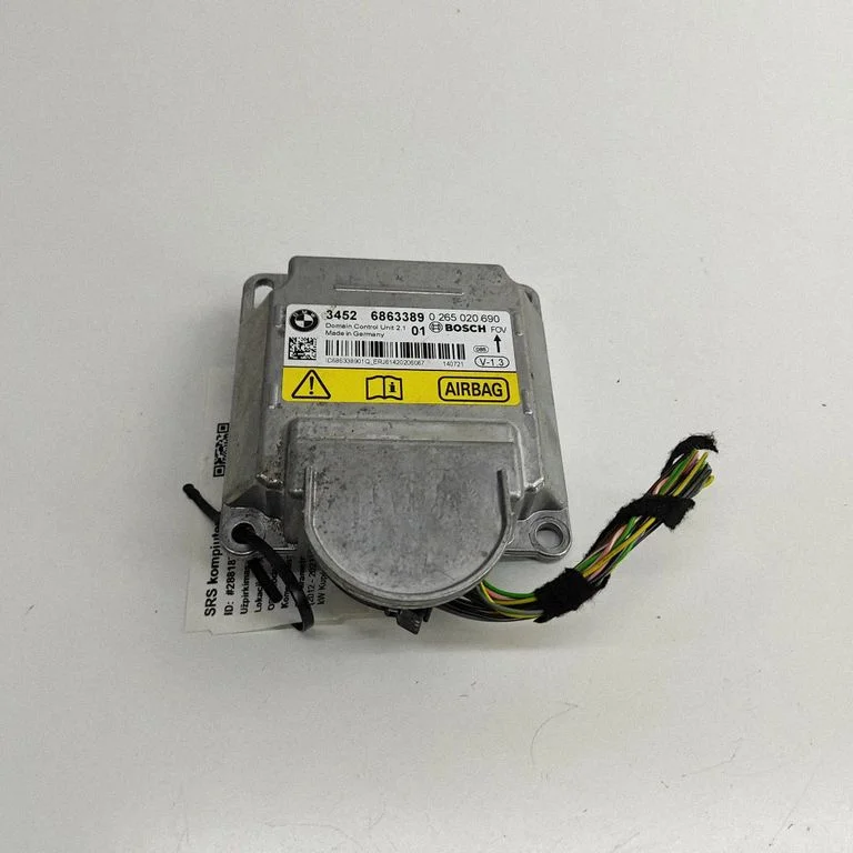 Drošības spilvenu vadības bloks 0265020690