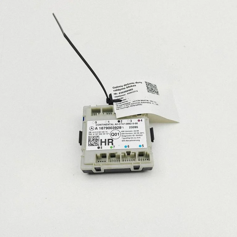 Durų elektronikos valdymo blokas