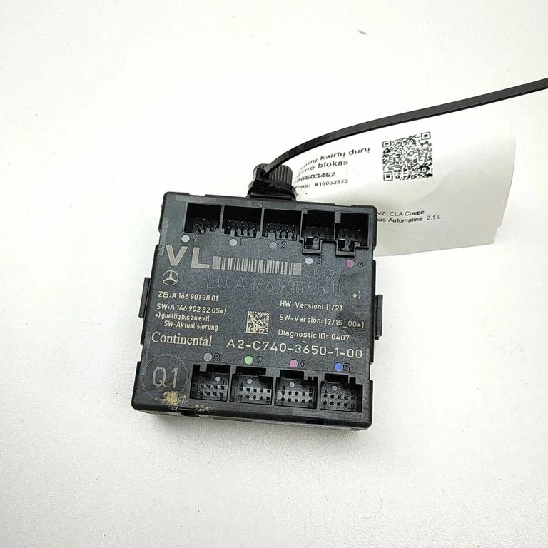 Durvju elektronikas vadības bloks – Mercedes-Benz CLA klase C117 X117 W117 (2013-2019)