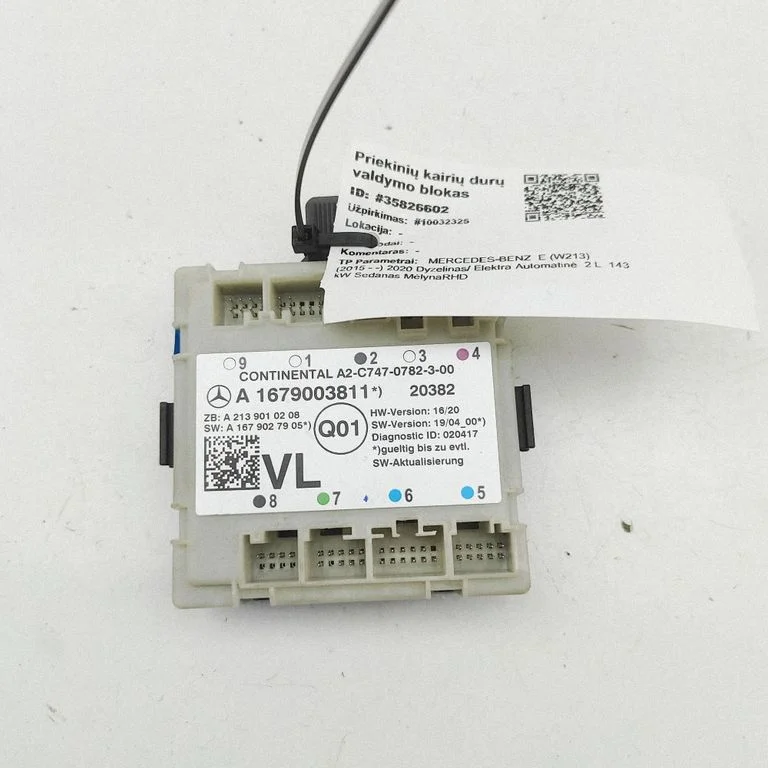 Door control unit/module – Mercedes-Benz E-Class W213 (2016-)