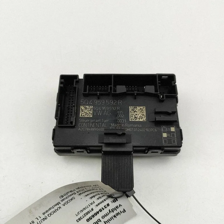 Durų elektronikos valdymo blokas
