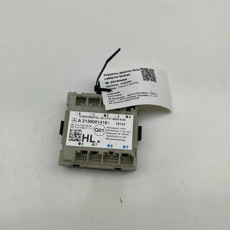 Durvju elektronikas vadības bloks A2139027111