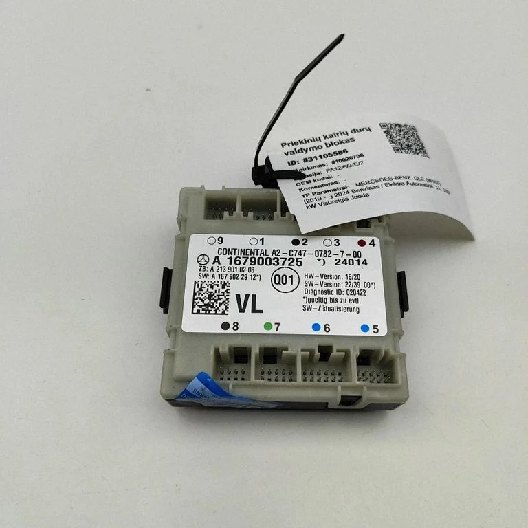Durų elektronikos valdymo blokas