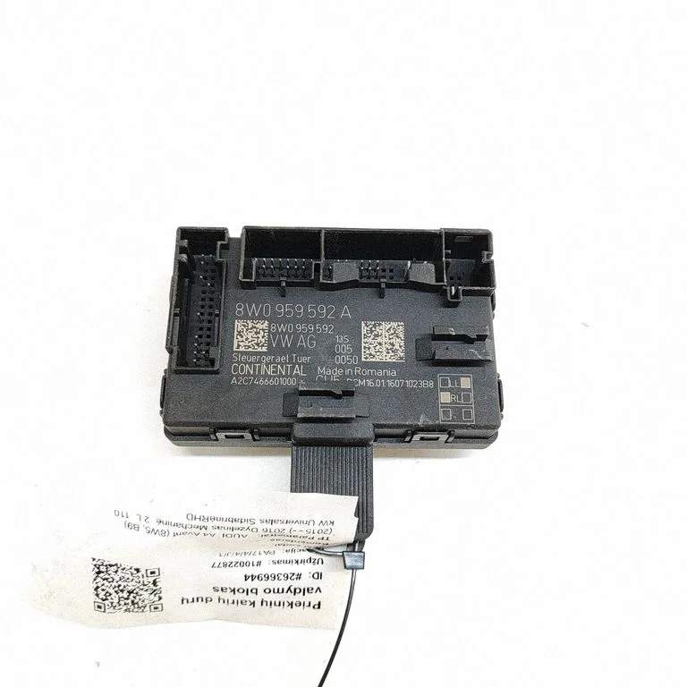 Durvju elektronikas vadības bloks – Audi A4 Allroad B8 (2008-2016)