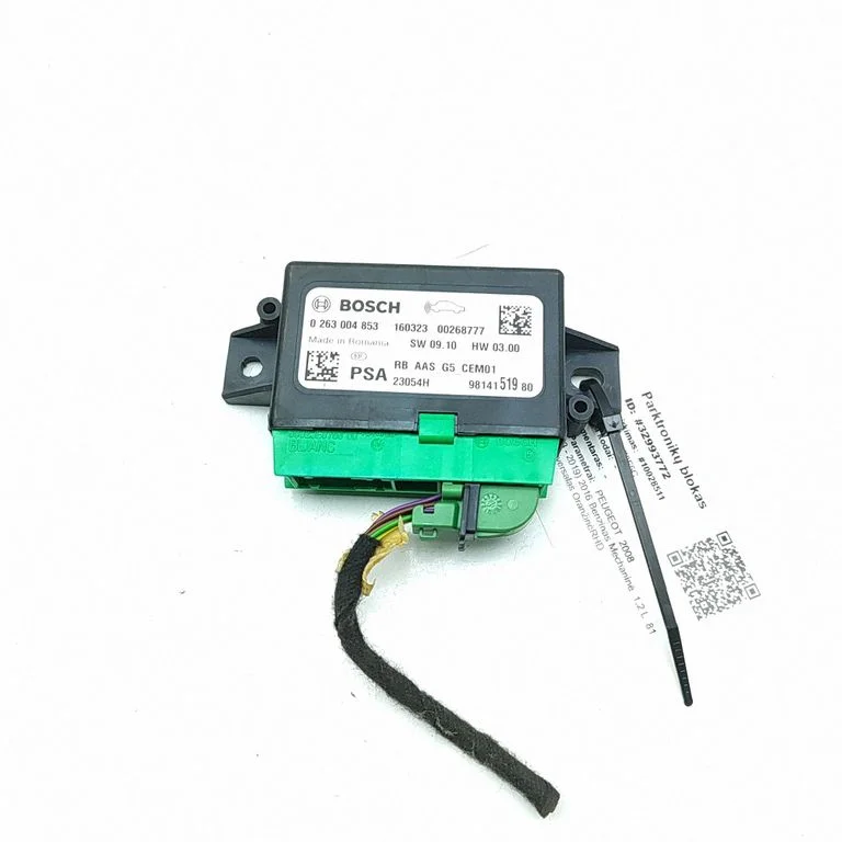Parkimisandurite (PDC) juhtplokk – Peugeot 2008 I (2013-2019)