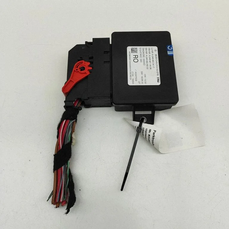 Galinių stabdžio (EMF) valdymo blokas