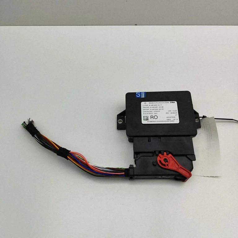 Galinių stabdžio (EMF) valdymo blokas